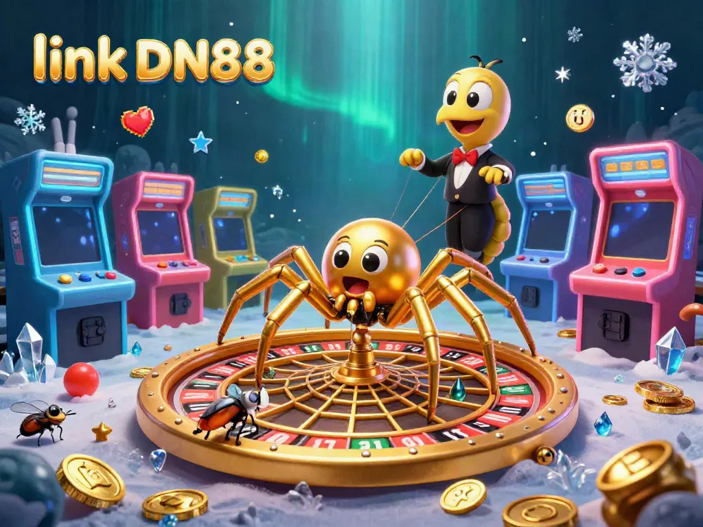 Spin the roulette web at link DN88, where gaming meets vibrant 3D visuals and casino excitement.
