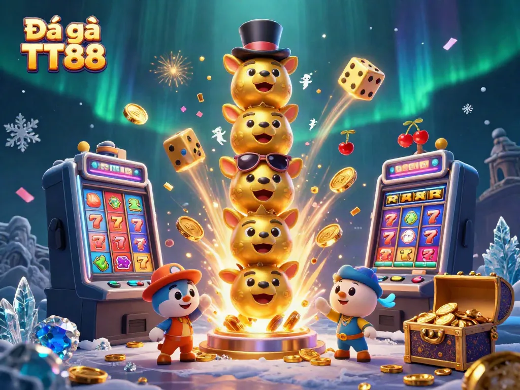 Engage in thrilling Đá gà TT88 online fights, experiencing high-definition live-action betting.